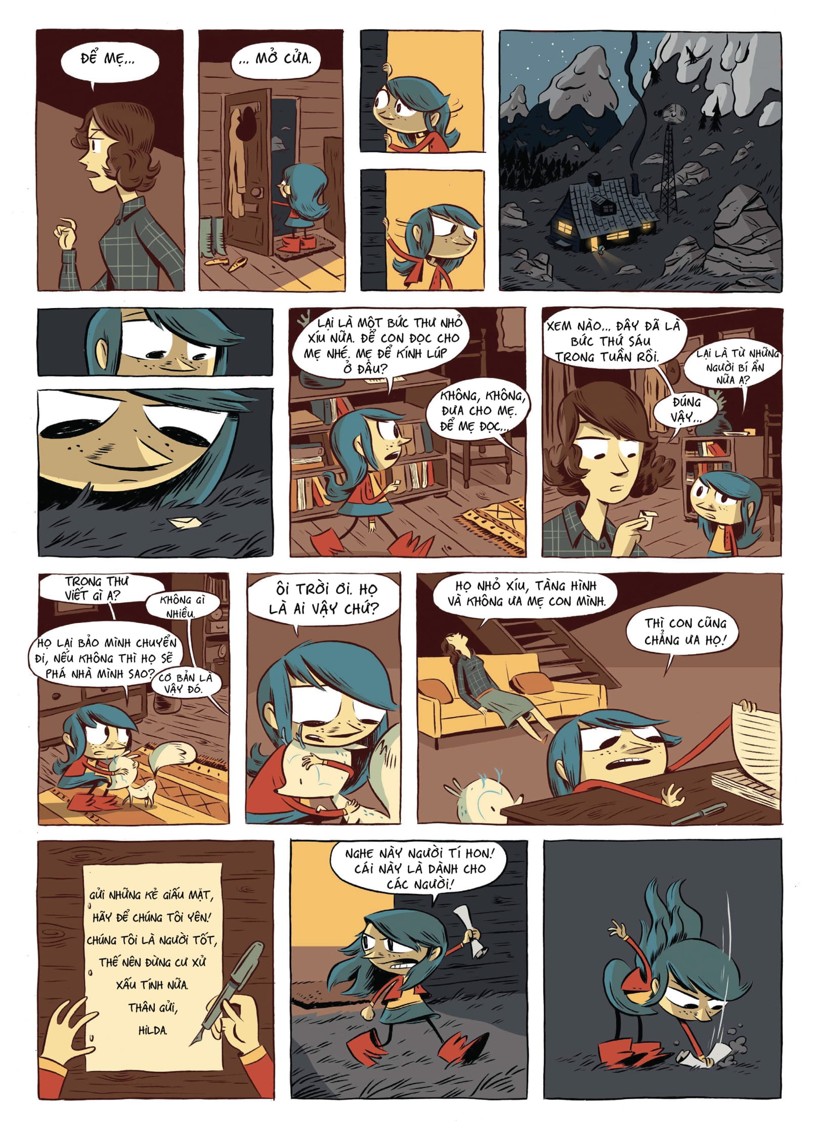 hilda và người khổng lồ nửa đêm