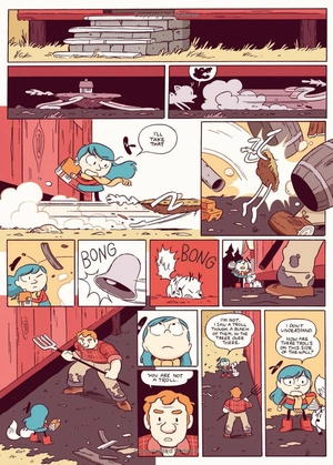 hildafolk comics 5: hilda and the stone forest