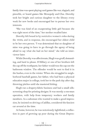 hillary rodham clinton: a woman living history