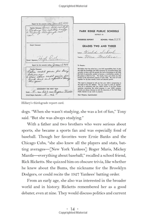 hillary rodham clinton: a woman living history