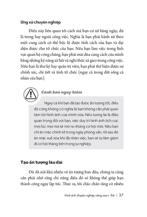 hình ảnh chuyên nghiệp nâng cao vị thế - professional image: your roadmap to success