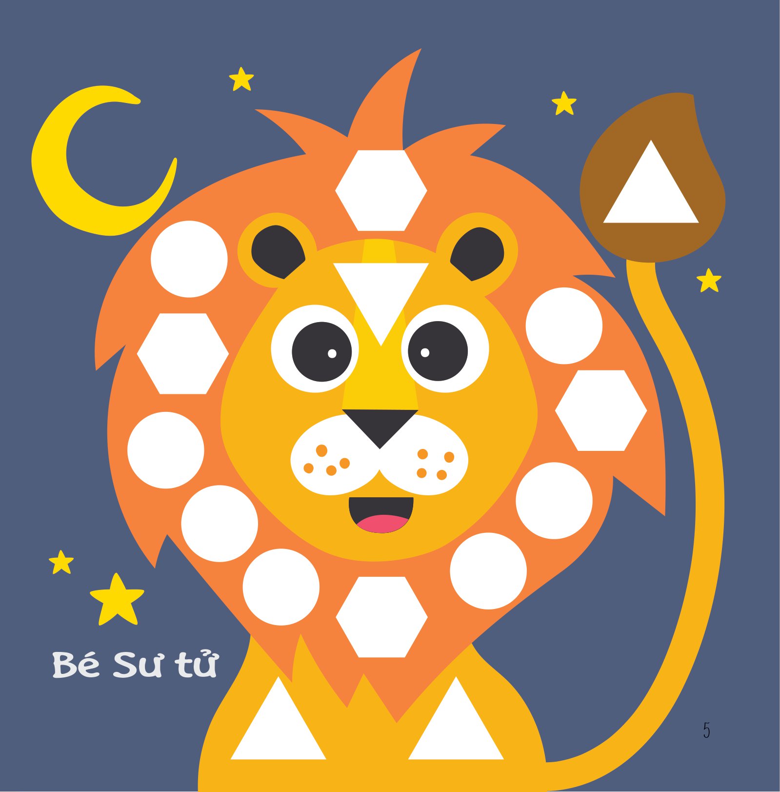 hình dán ngộ nghĩnh - phát triển khả năng quan sát - các em bé động vật