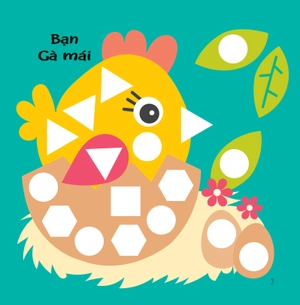 hình dán ngộ nghĩnh - phát triển khả năng quan sát - động vật ở trang trại