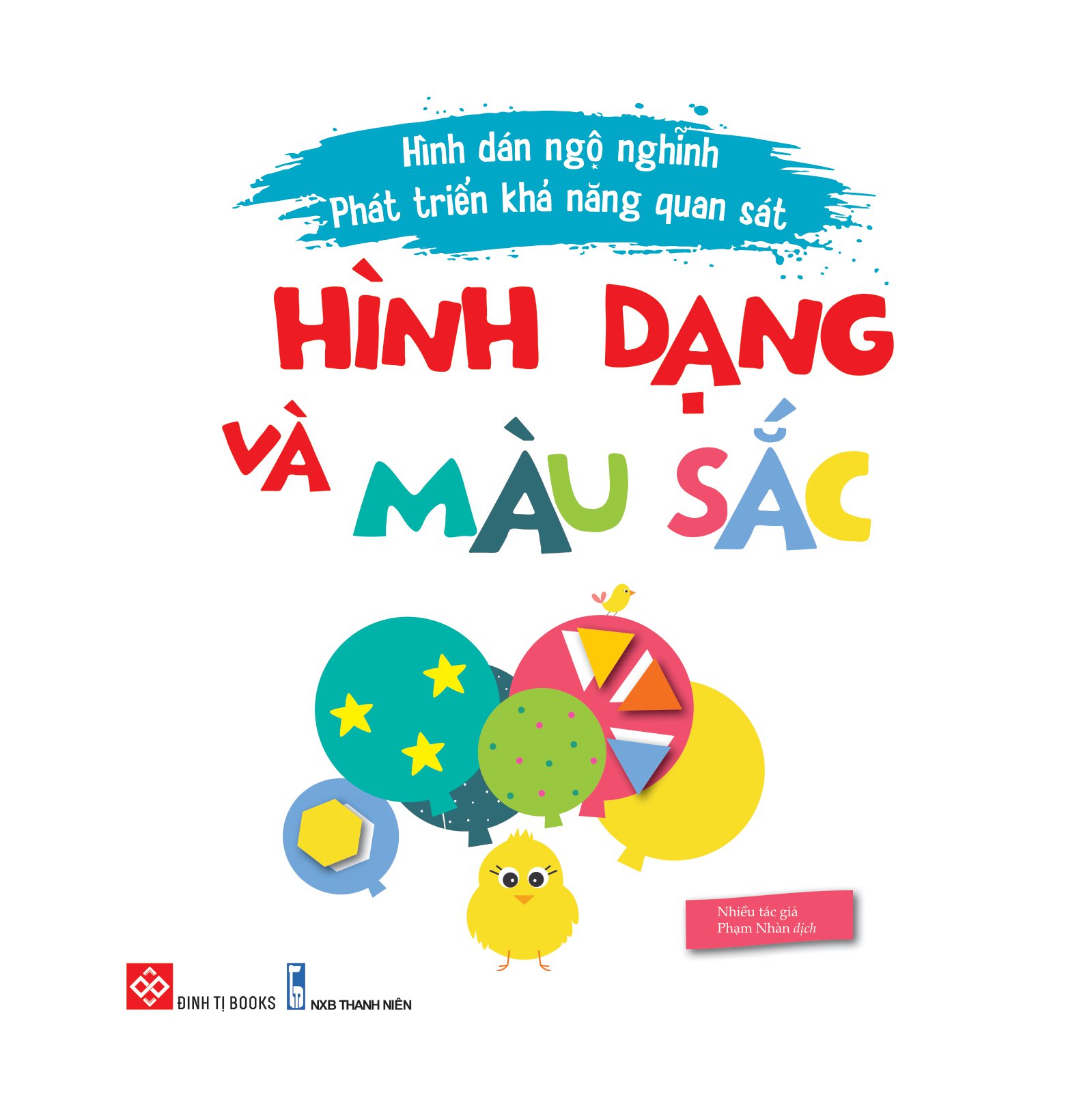 hình dán ngộ nghĩnh - phát triển khả năng quan sát - hình dạng và màu sắc