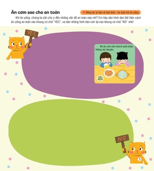 hình dán sáng tạo - phát triển iq và eq - nâng cao năng lực tự bảo vệ bản thân