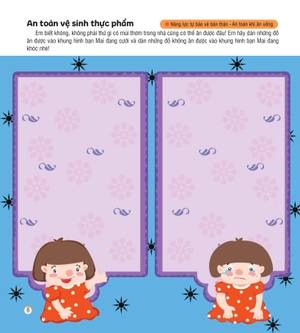 hình dán sáng tạo - phát triển iq và eq - nâng cao năng lực tự bảo vệ bản thân