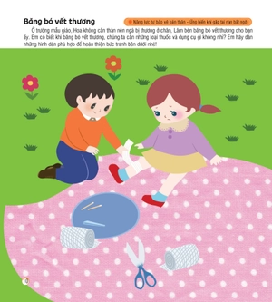 hình dán sáng tạo - phát triển iq và eq - nâng cao năng lực tự bảo vệ bản thân