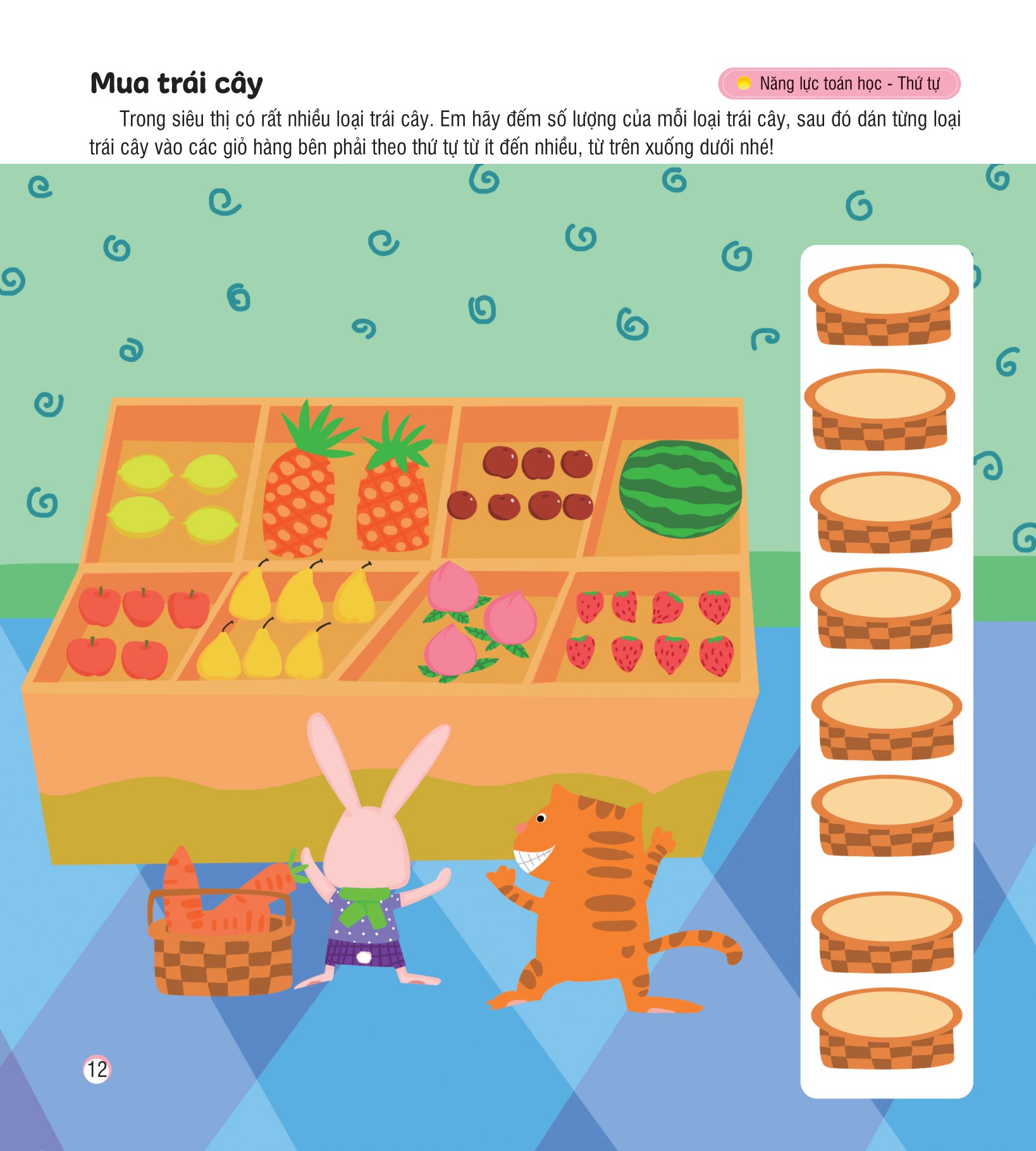 hình dán sáng tạo - phát triển iq và eq - nâng cao tư duy toán học