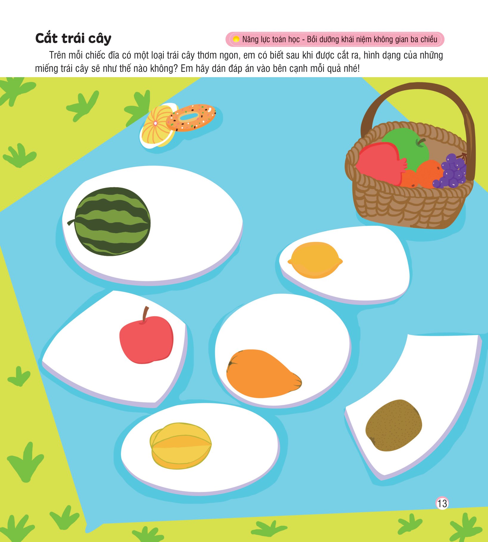 hình dán sáng tạo - phát triển iq và eq - nâng cao tư duy toán học