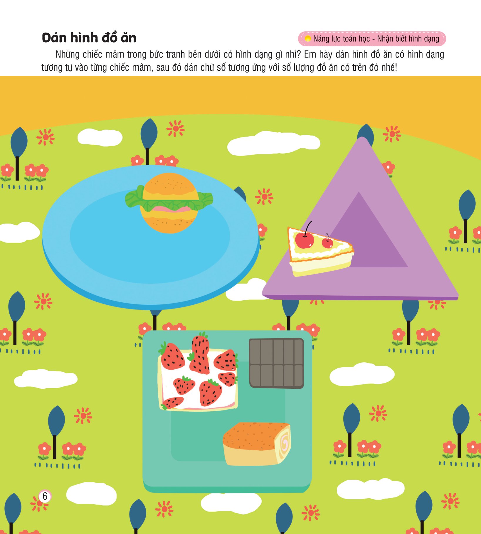 hình dán sáng tạo - phát triển iq và eq - nâng cao tư duy toán học