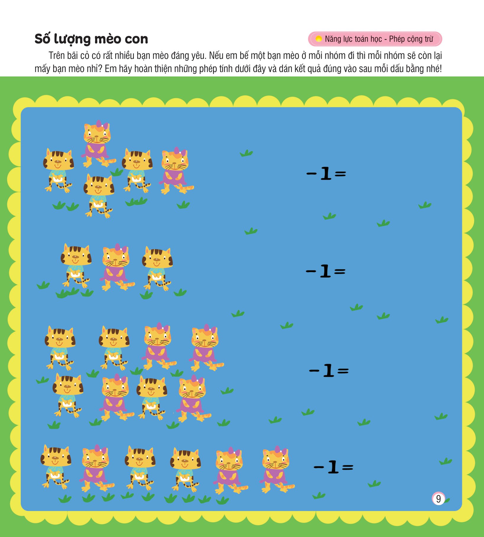 hình dán sáng tạo - phát triển iq và eq - nâng cao tư duy toán học