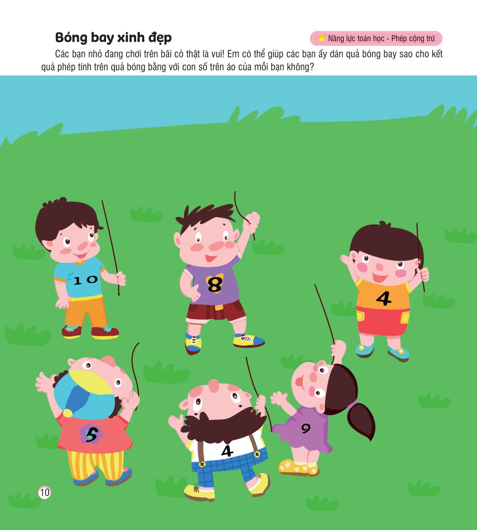 hình dán sáng tạo - phát triển iq và eq - nâng cao tư duy toán học