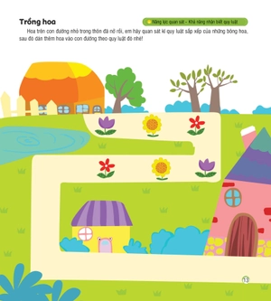 hình dán sáng tạo - phát triển iq và eq - rèn kỹ năng quan sát