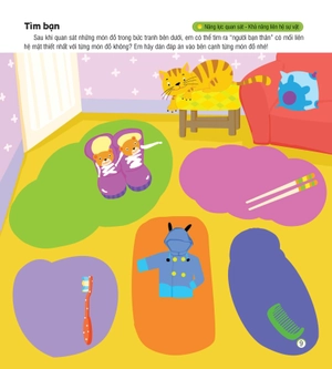 hình dán sáng tạo - phát triển iq và eq - rèn kỹ năng quan sát