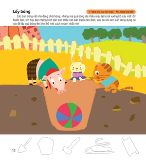 hình dán sáng tạo - phát triển iq và eq - rèn luyện khả năng ghi nhớ