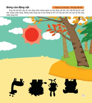 hình dán sáng tạo - phát triển iq và eq - rèn luyện khả năng ghi nhớ