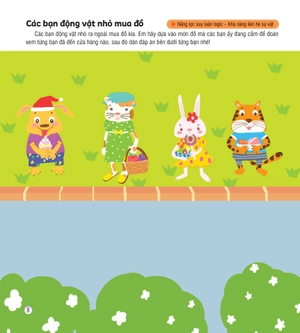 hình dán sáng tạo - phát triển iq và eq - rèn luyện khả năng ghi nhớ