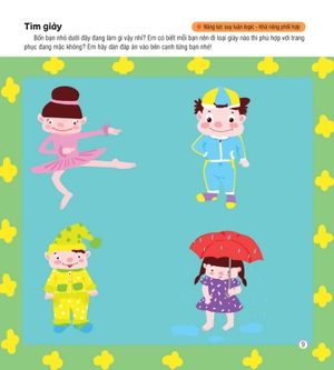 hình dán sáng tạo - phát triển iq và eq - rèn luyện khả năng ghi nhớ