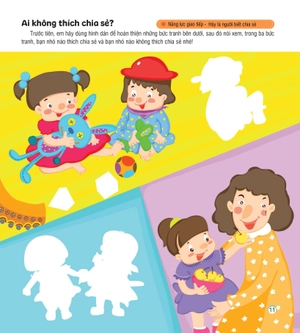 hình dán sáng tạo - phát triển iq và eq - rèn luyện khả năng giao tiếp