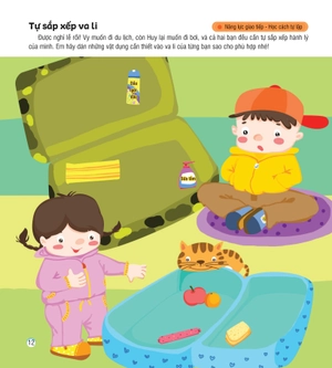 hình dán sáng tạo - phát triển iq và eq - rèn luyện khả năng giao tiếp