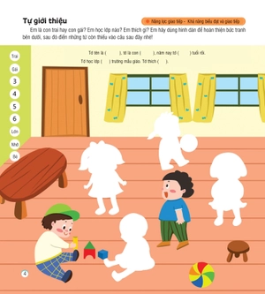 hình dán sáng tạo - phát triển iq và eq - rèn luyện khả năng giao tiếp