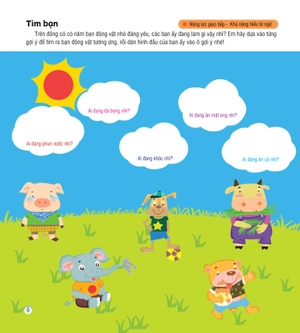 hình dán sáng tạo - phát triển iq và eq - rèn luyện khả năng giao tiếp