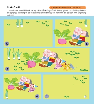 hình dán sáng tạo - phát triển iq và eq - rèn luyện khả năng giao tiếp