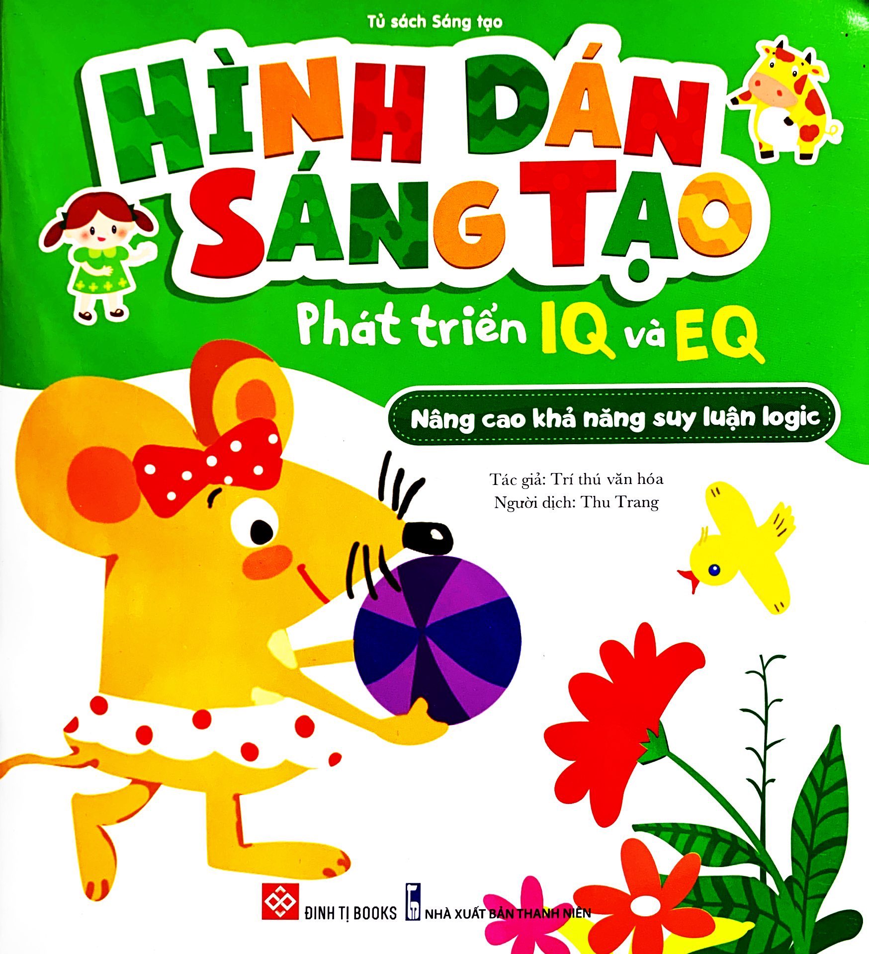 hình dán sáng tạo - phát triển iq và eq - rèn luyện khả năng suy luận logic