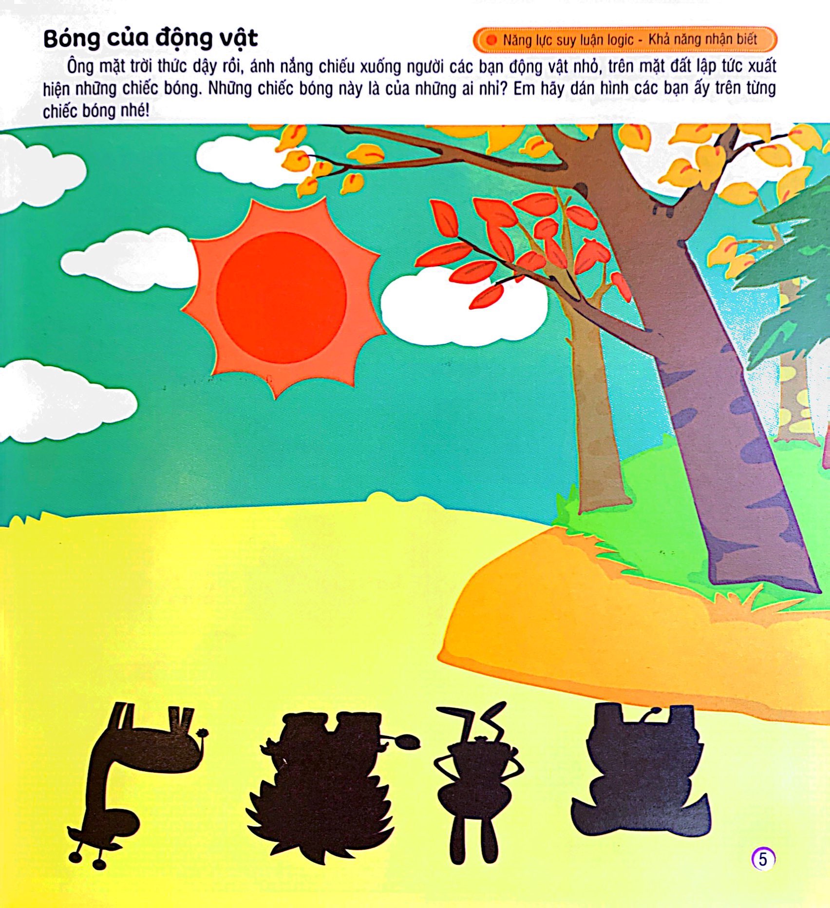 hình dán sáng tạo - phát triển iq và eq - rèn luyện khả năng suy luận logic