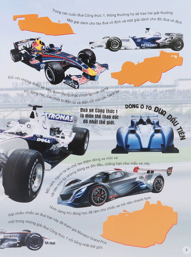 hình dán sống động các loại xe ô tô và mô tô (tái bản 2023)