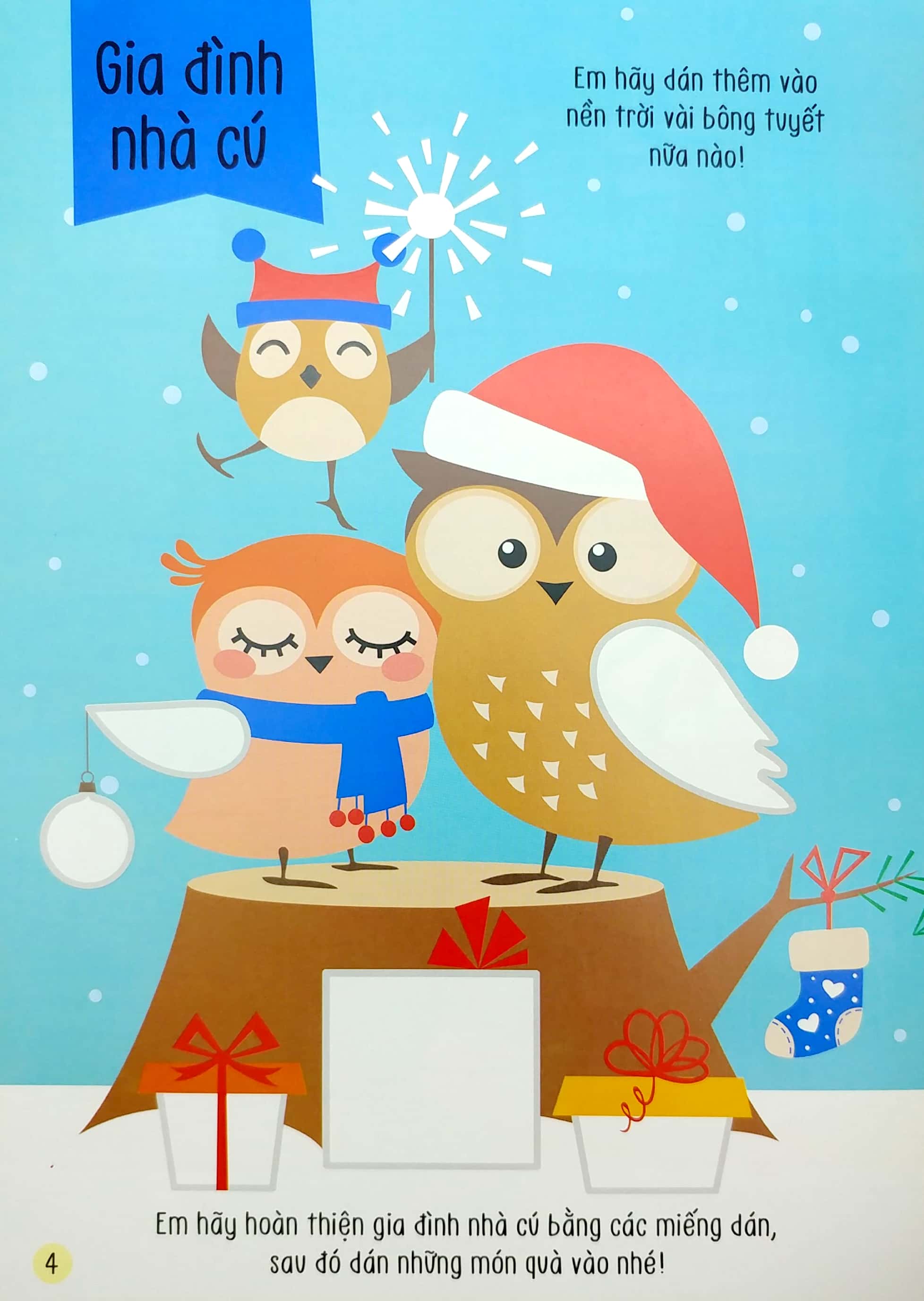 hình dán thông minh - giáng sinh yêu thương