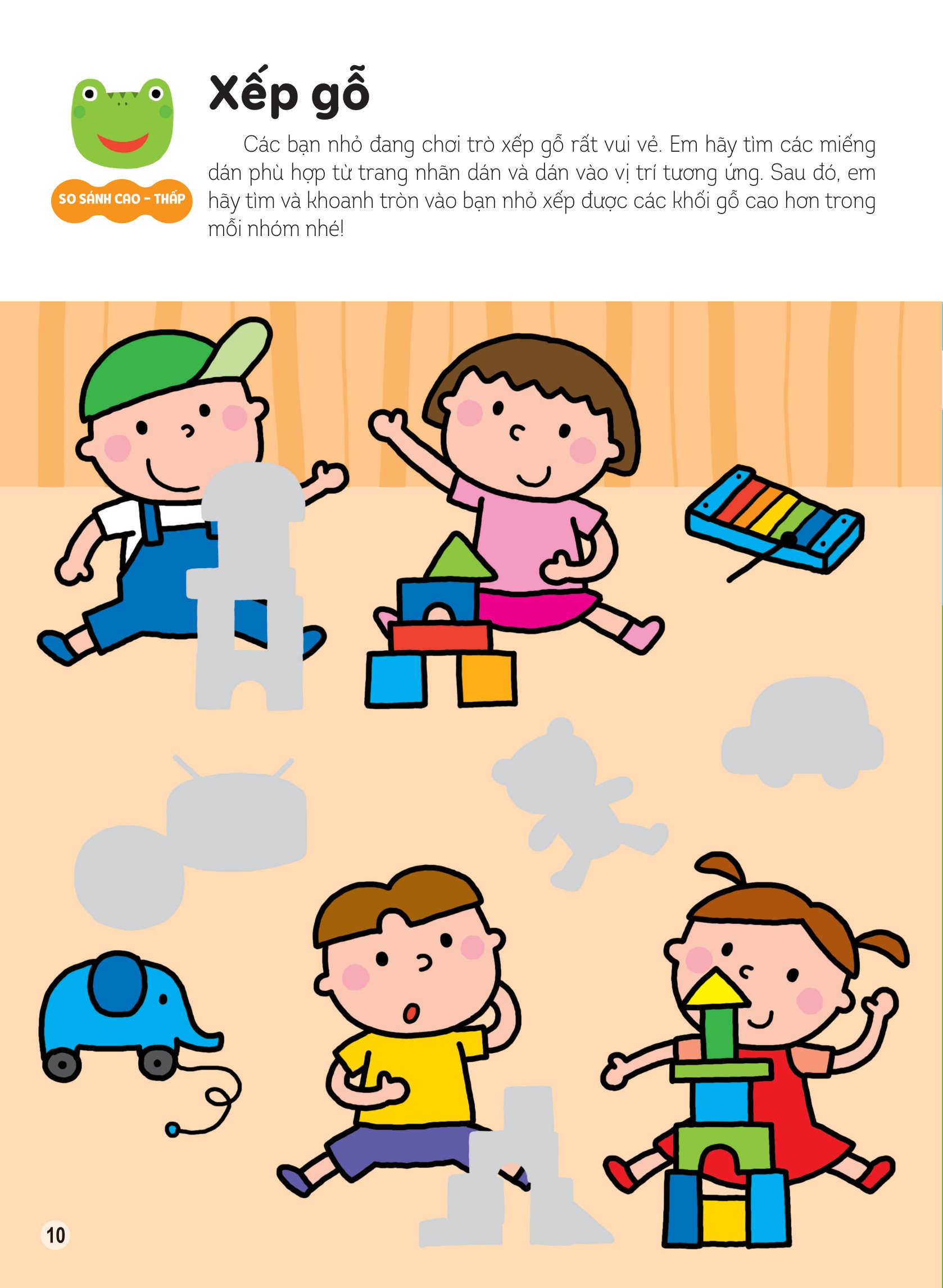 hình dán thông minh giúp bé làm quen với toán học - mèo con câu cá