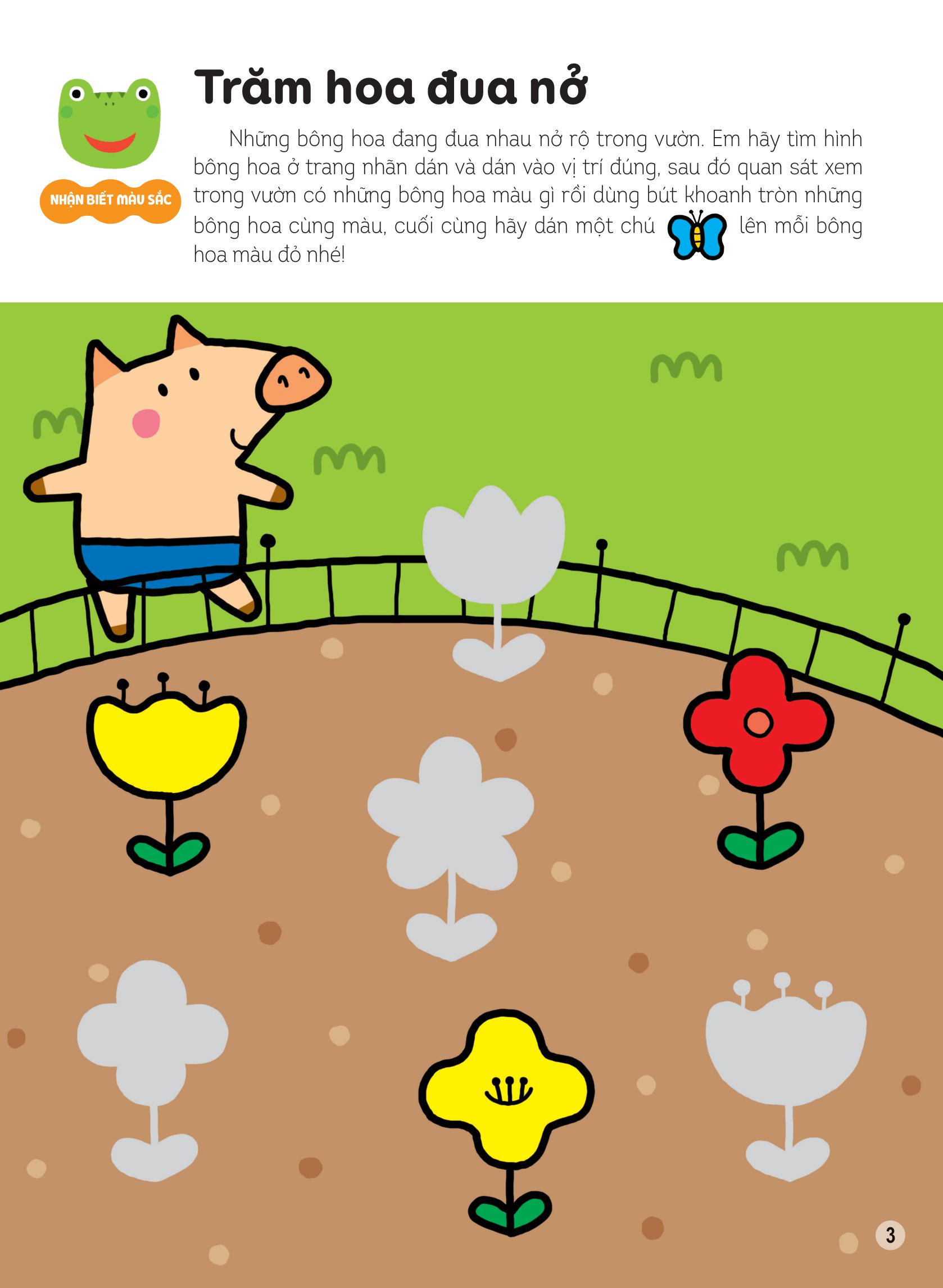 hình dán thông minh giúp bé làm quen với toán học - mèo con câu cá