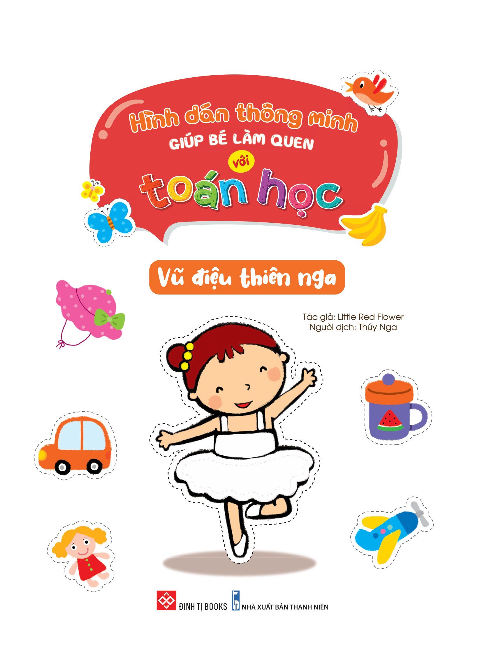 hình dán thông minh giúp bé làm quen với toán học - vũ điệu thiên nga