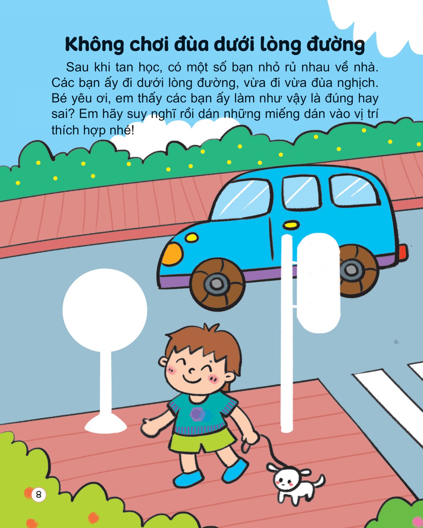 hình dán thú vị rèn trí thông minh - an toàn mạnh khỏe (dành cho trể từ 2-6 tuổi)