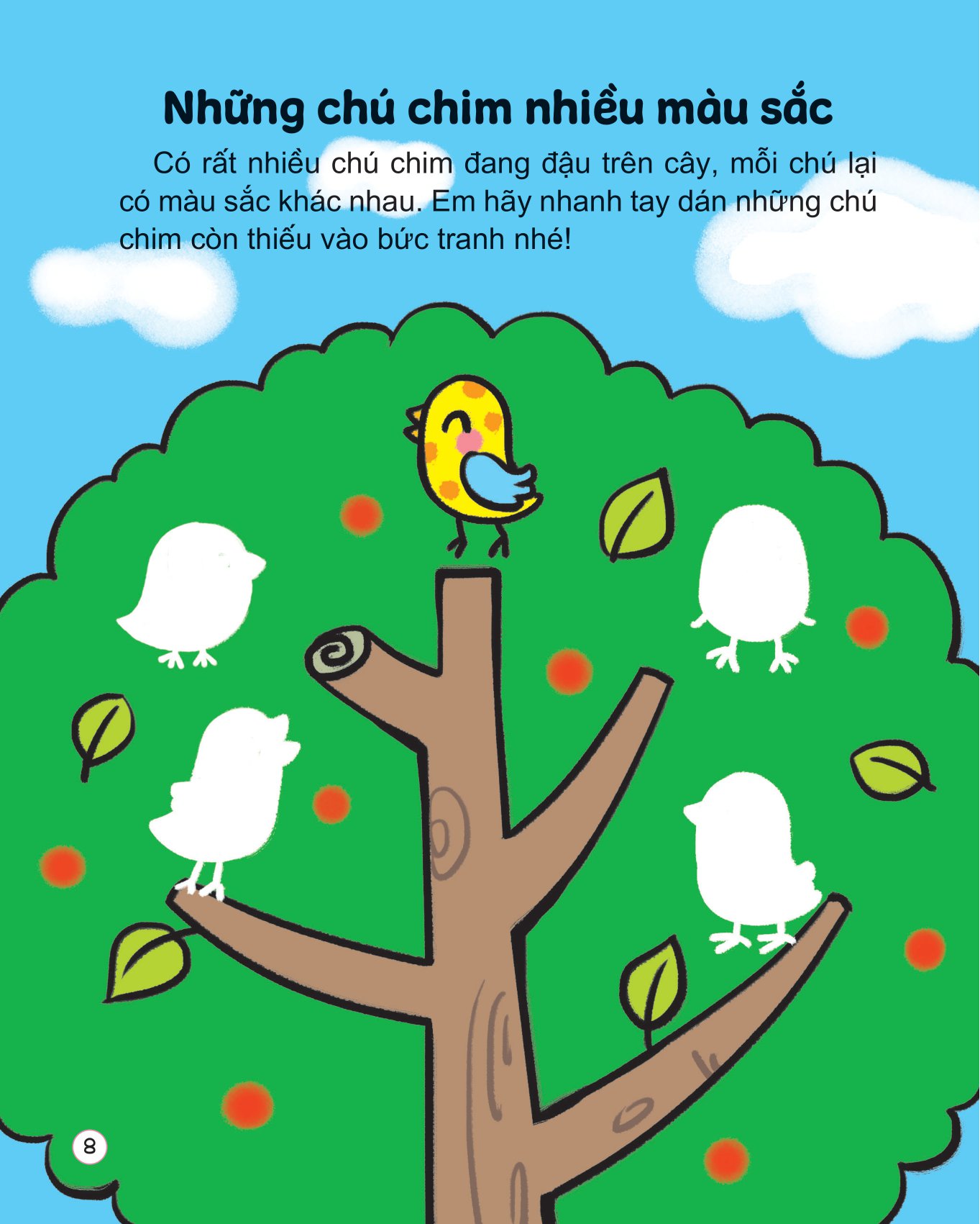 hình dán thú vị - rèn trí thông minh - khả năng quan sát