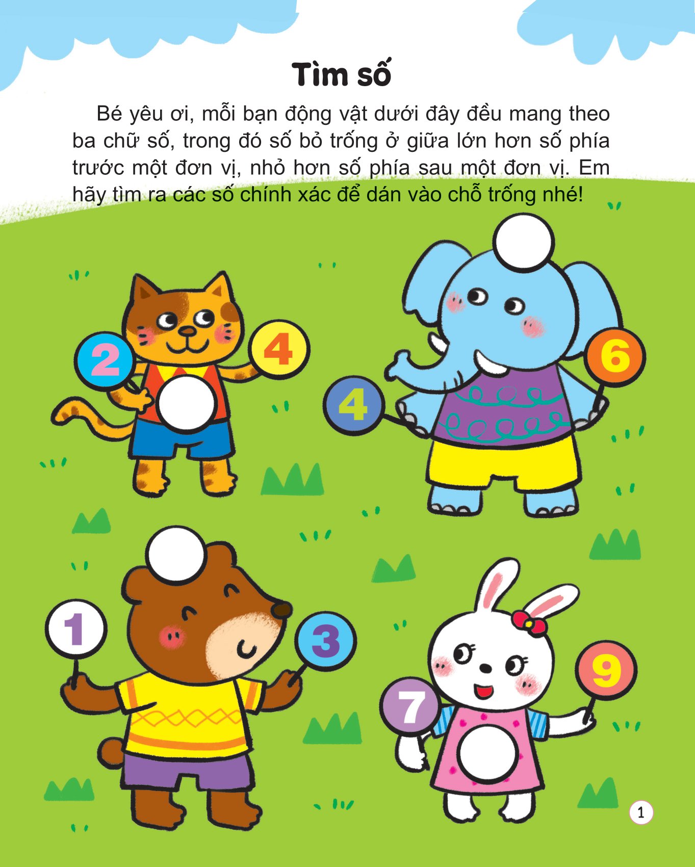 hình dán thú vị - rèn trí thông minh - khai phá tiềm năng