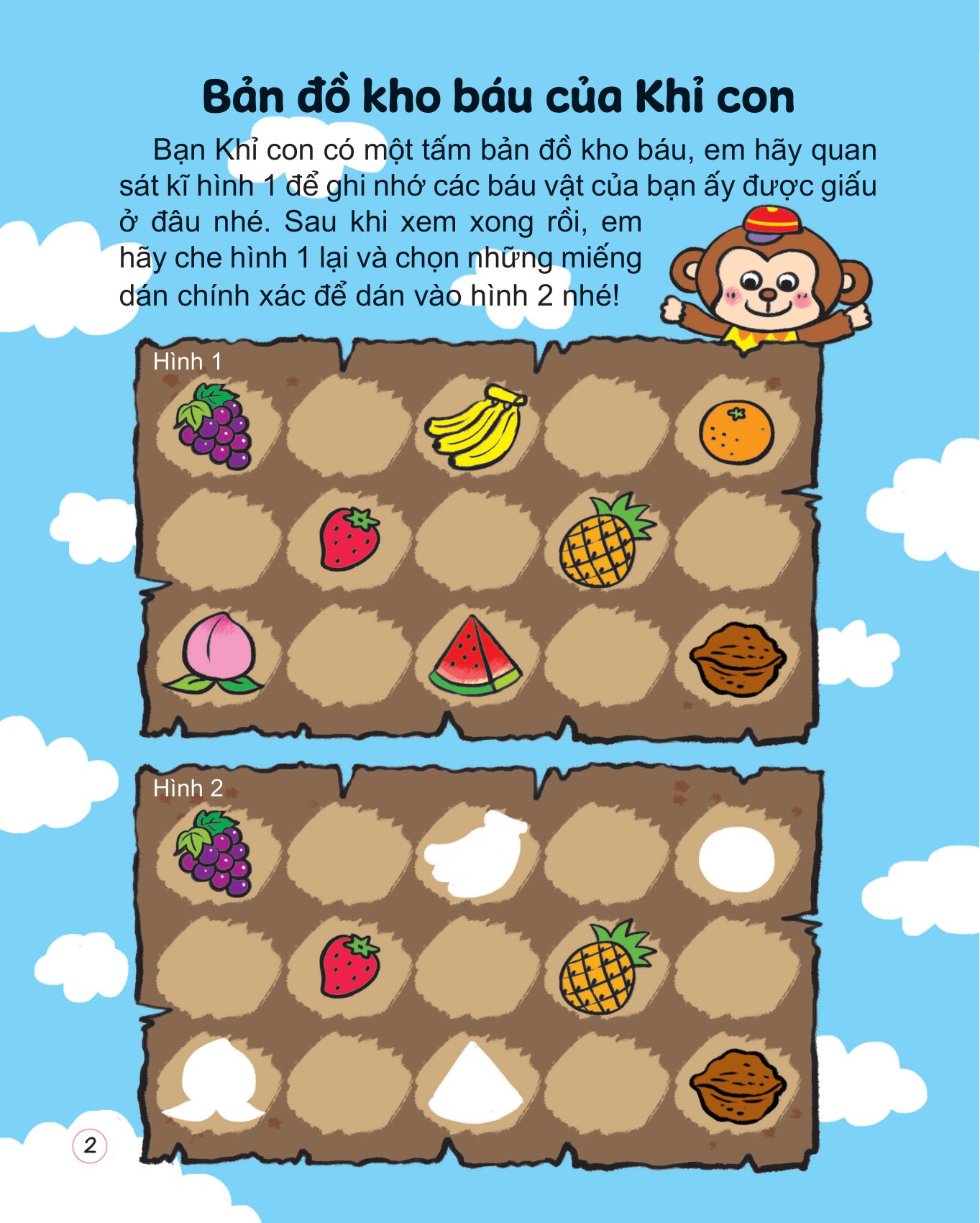 hình dán thú vị - rèn trí thông minh - khai phá tiềm năng