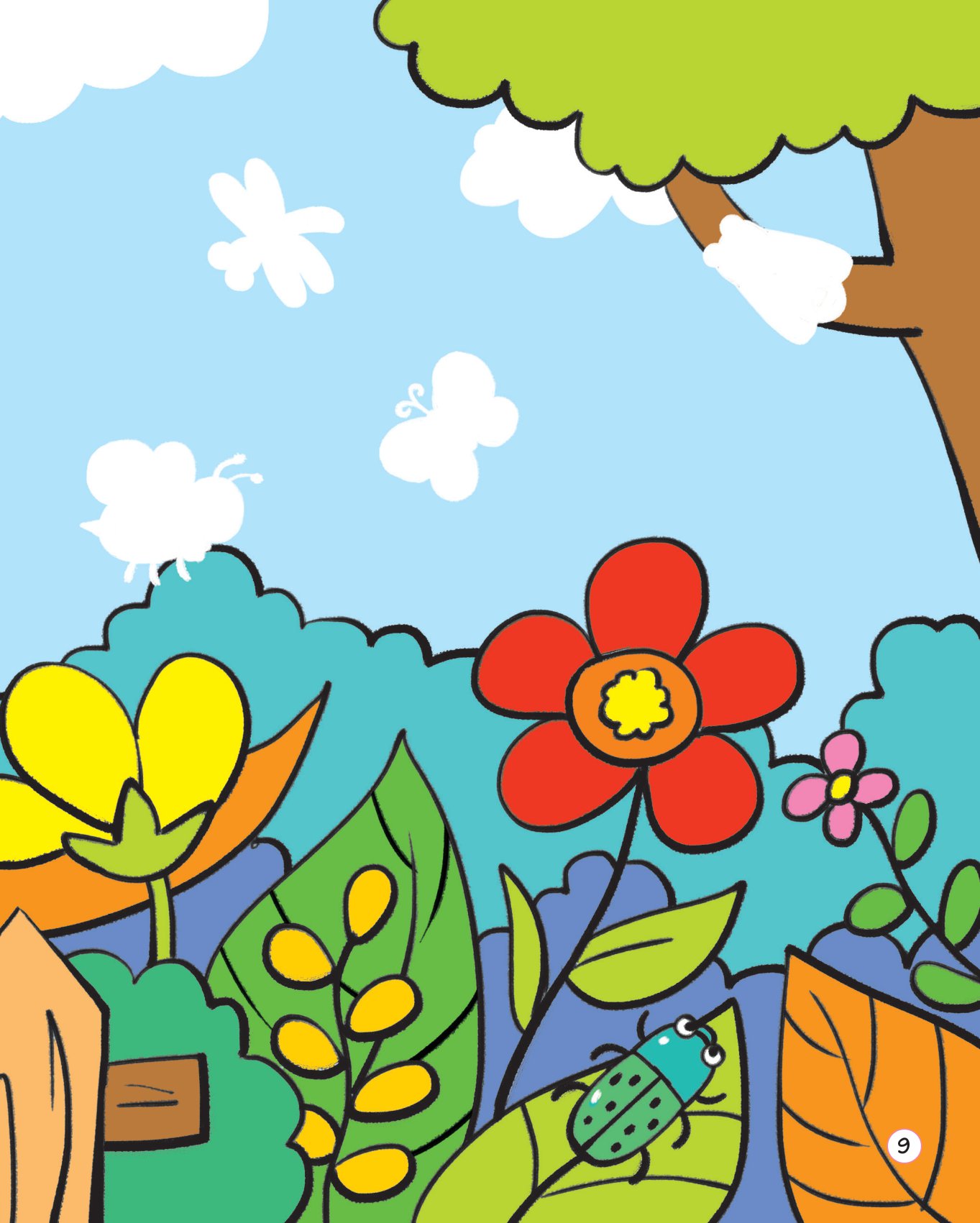 hình dán thú vị - rèn trí thông minh - năng lực tưởng tượng