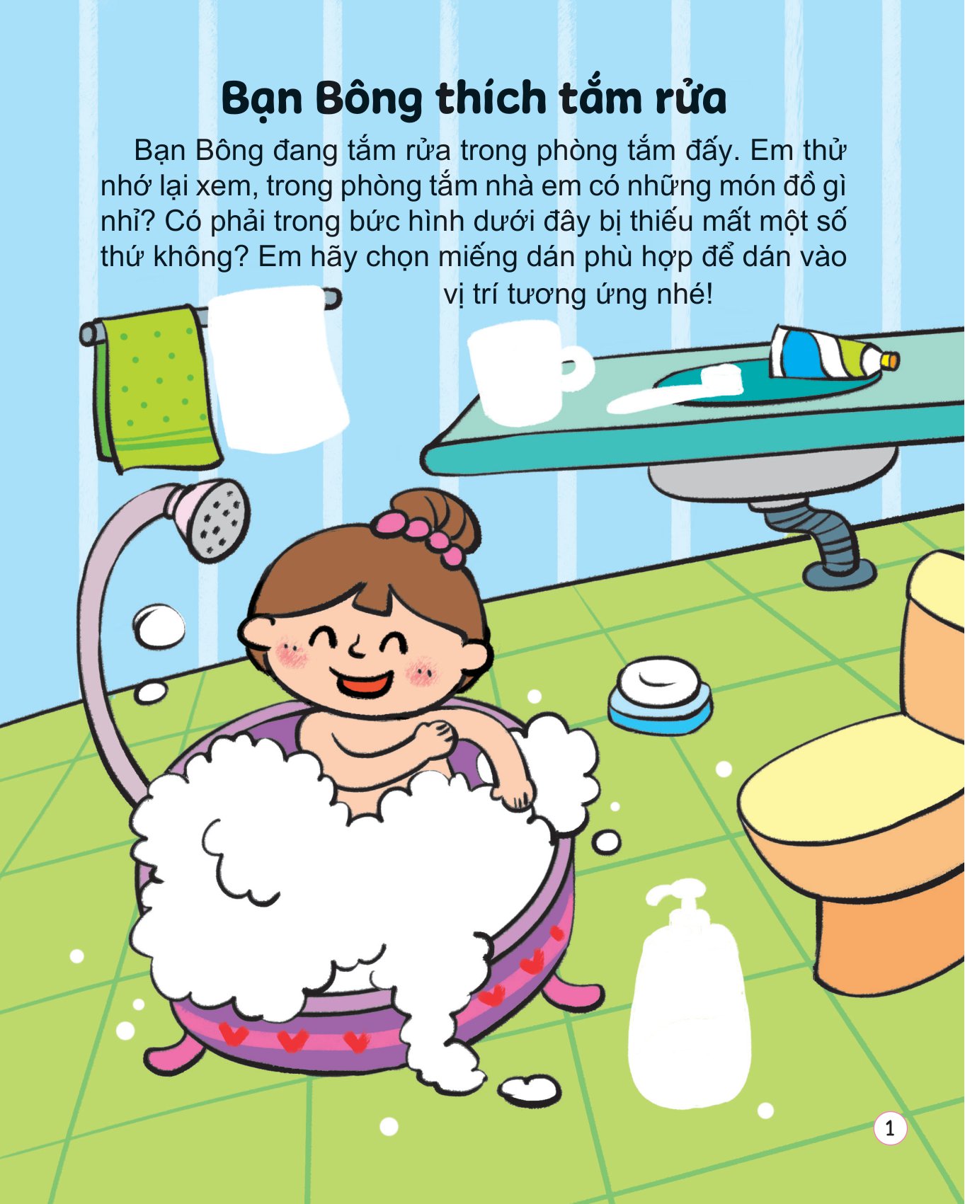 hình dán thú vị - rèn trí thông minh - năng lực tưởng tượng