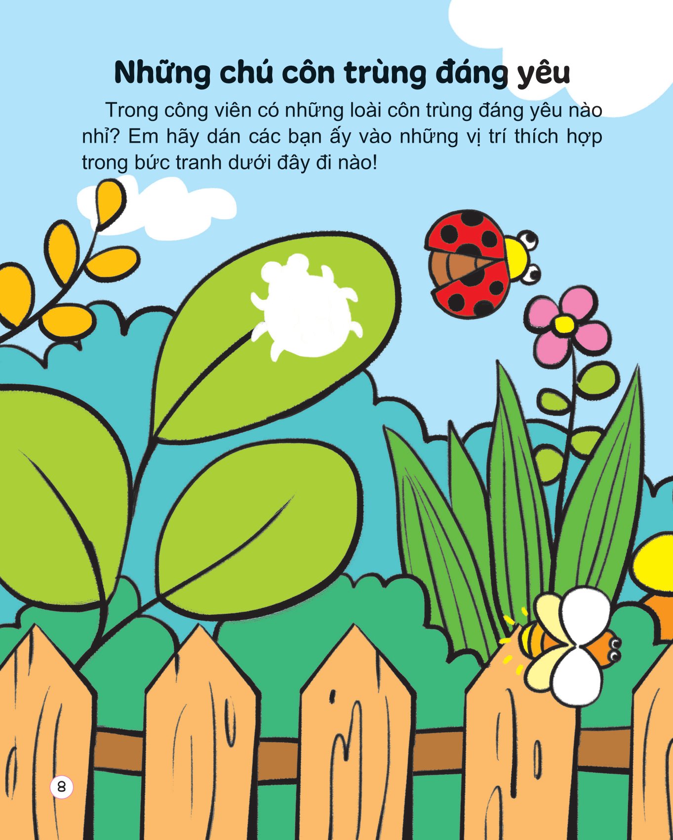 hình dán thú vị - rèn trí thông minh - năng lực tưởng tượng