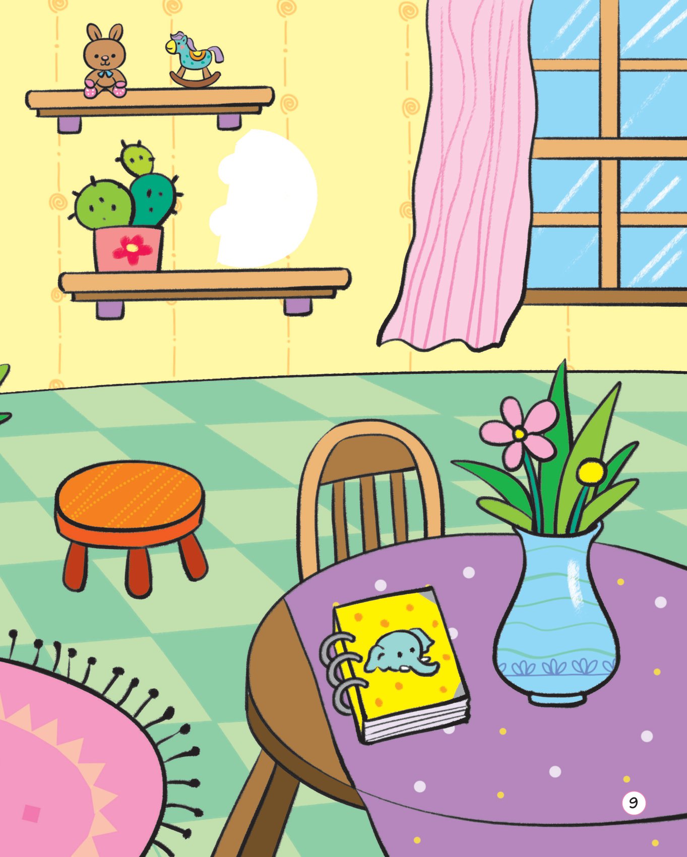 hình dán thú vị - rèn trí thông minh - nhận biết hình dạng