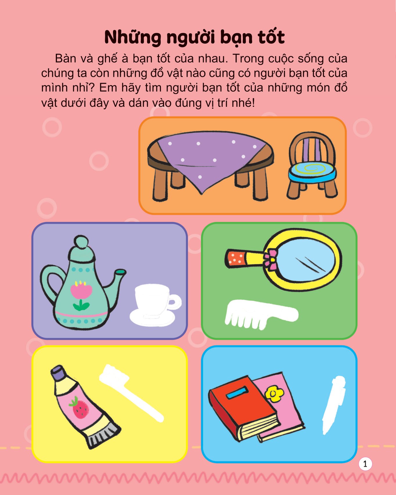 hình dán thú vị - rèn trí thông minh - phát triển iq