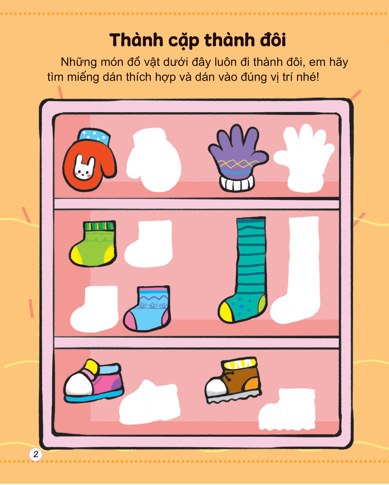 hình dán thú vị - rèn trí thông minh - phát triển iq