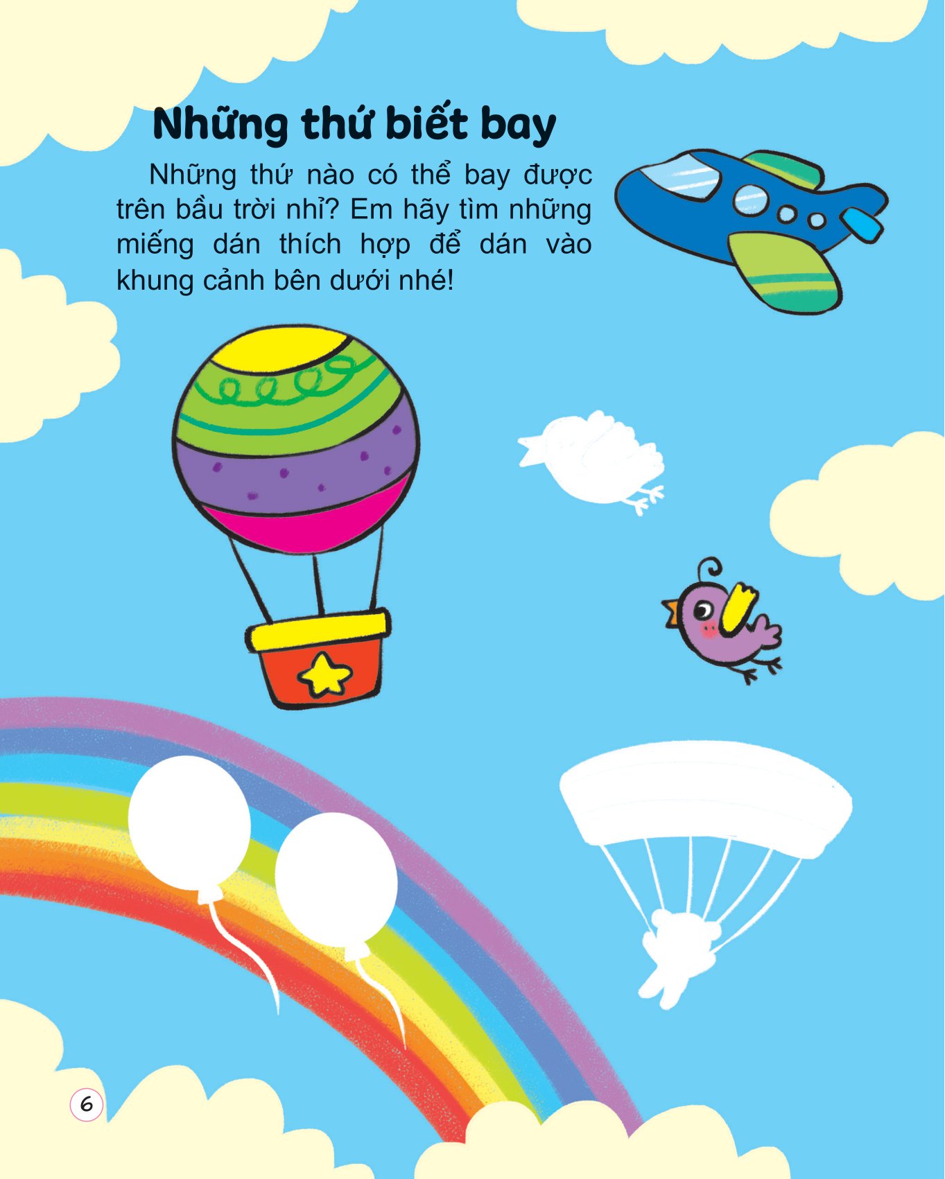 hình dán thú vị - rèn trí thông minh - phát triển iq