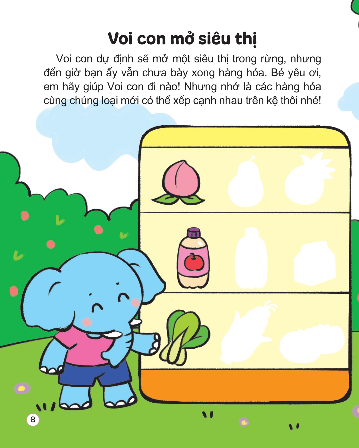 hình dán thú vị rèn trí thông minh - tư duy logic (dành cho trể từ 2-6 tuổi)