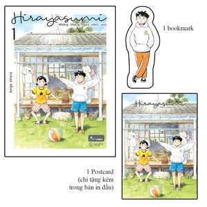 hirayasumi - những tháng ngày chơi vơi - tập 1 - tặng kèm bookmark nhân vật + postcard bồi cứng