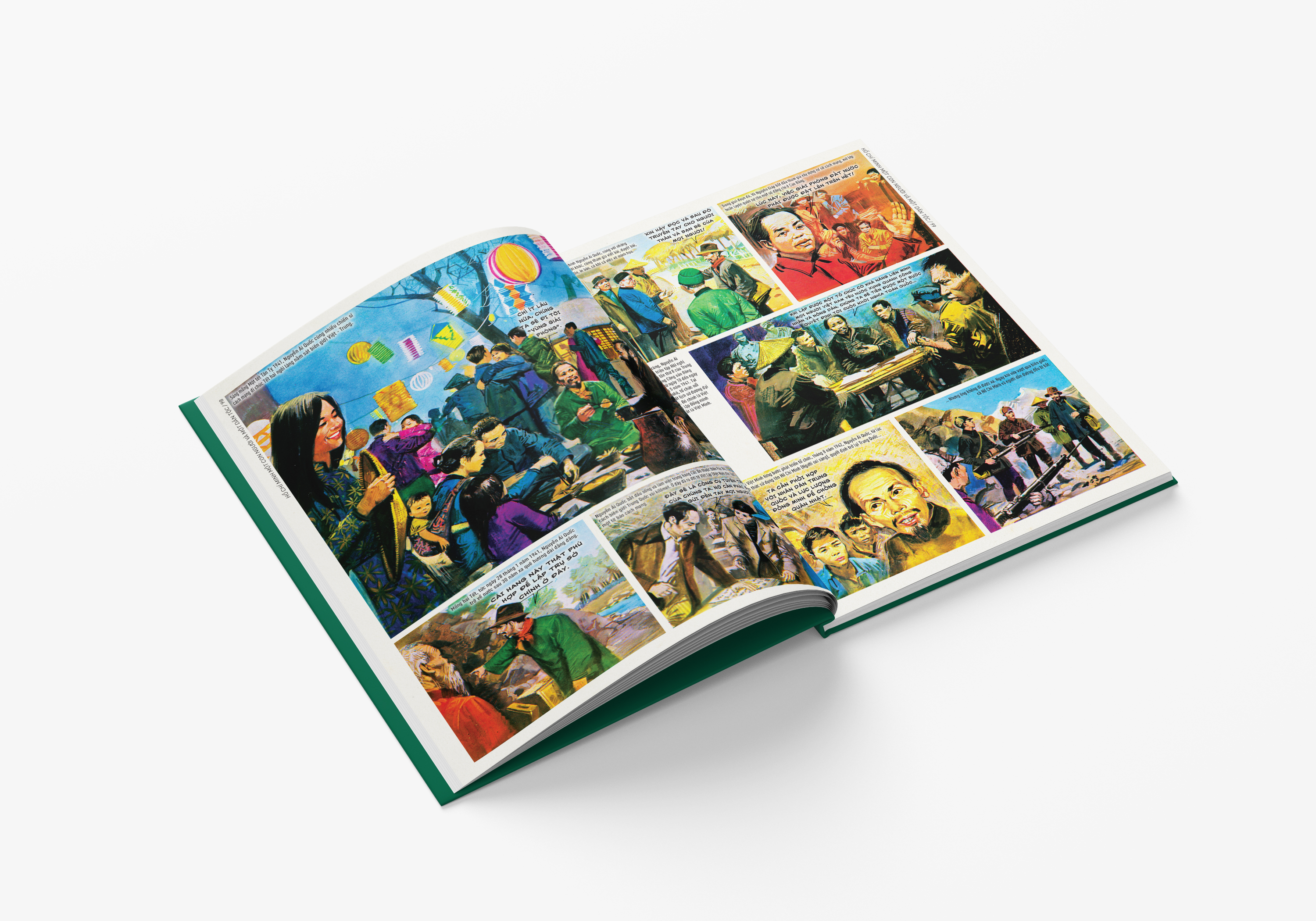 Ho Chi Minh - Mot Con Nguoi Va Mot Dan Toc - Bia Cung