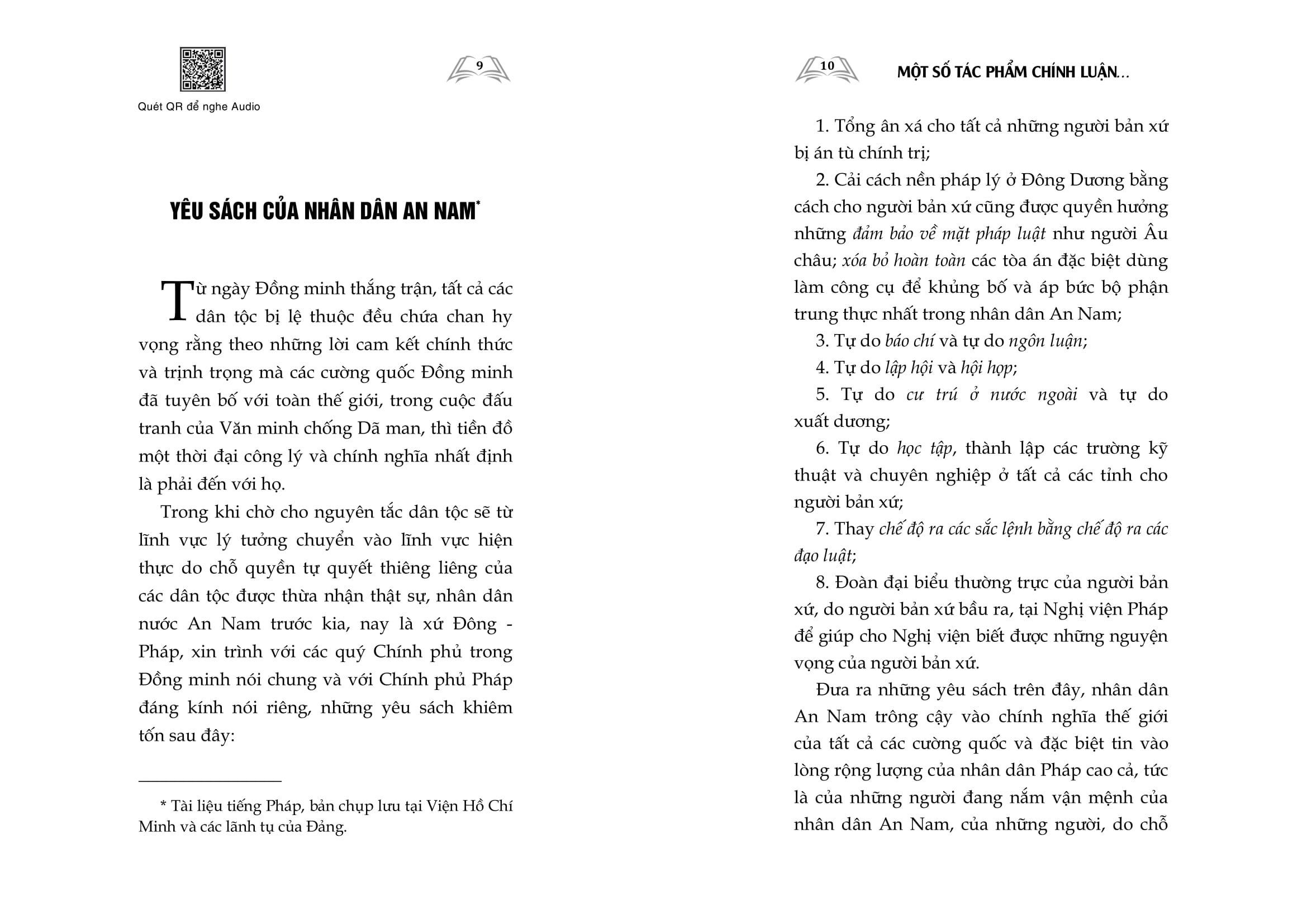 Ho Chi Minh - Mot So Ang Van Chinh Luan Tieu Bieu