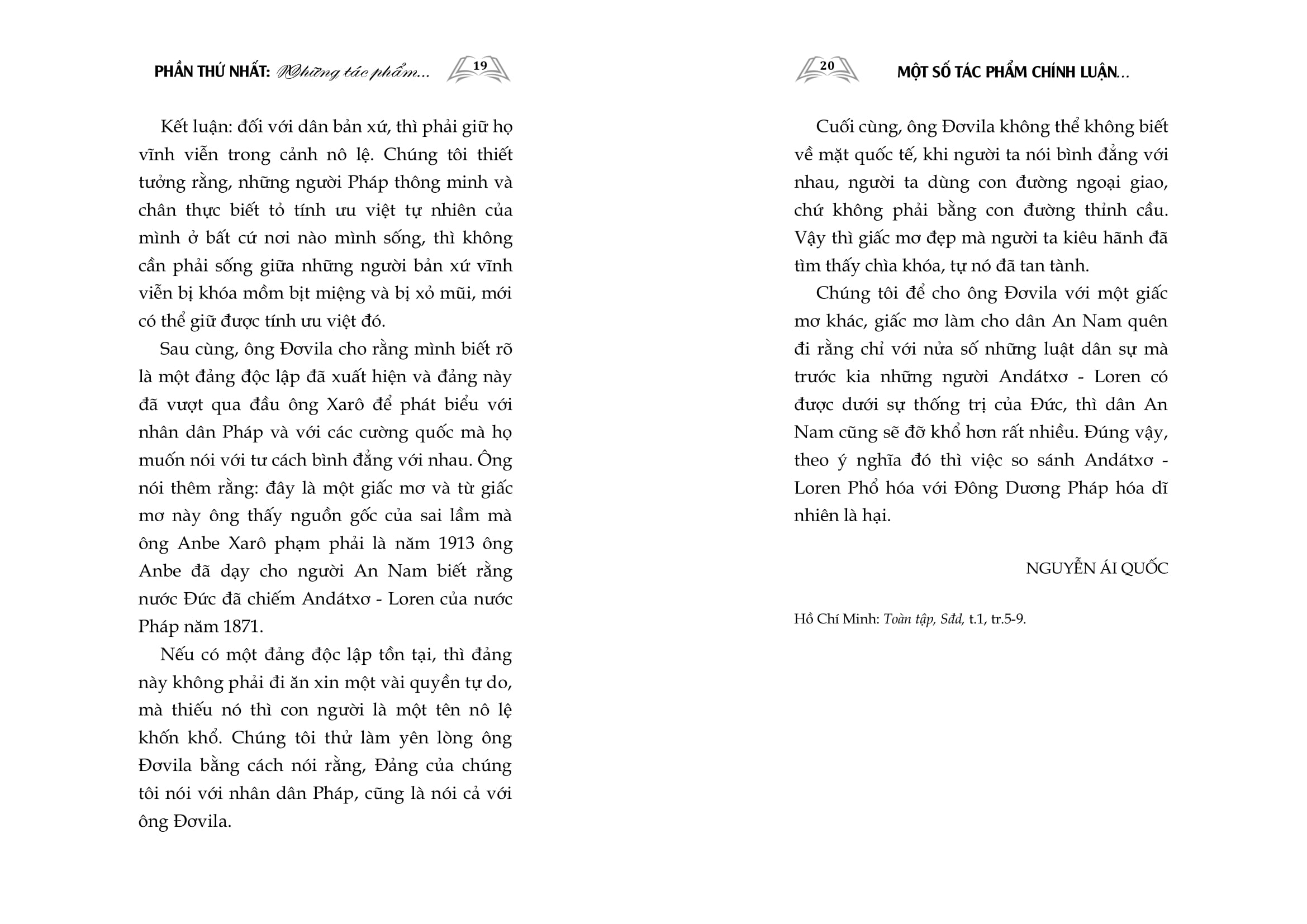 Ho Chi Minh - Mot So Ang Van Chinh Luan Tieu Bieu